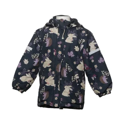 Vinterjakke (Blå, Flerfarvet) fra Lindex Kids Polyester