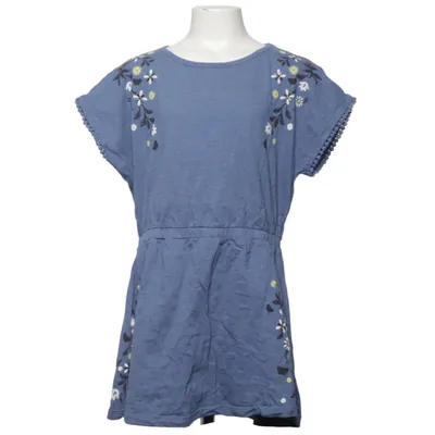 Klänning (Blå, Flerfärgad) från Viga Bomull