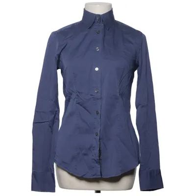 Shirt (Blue) from Caliban Cotton, Elastane, Polyamide