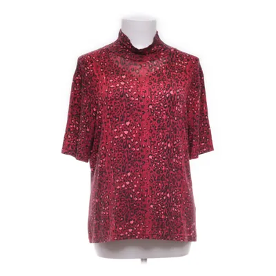 T-shirt (Rød, Sort) fra Angelo Marani Elastan, Viscose