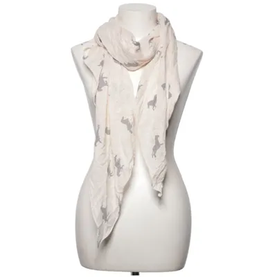 Châle (Beige, Gris) de Becksöndergaard Coton