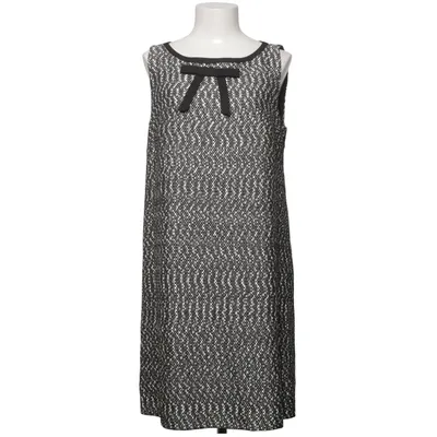 Dress (Black, White) from Andiata Acetate, Cotton, Polyamide, Polyester, Viscose