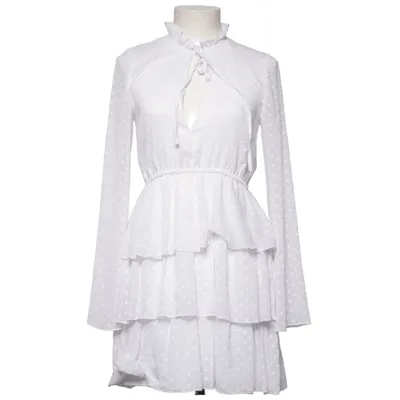 Kjole (Swiss Dot Dress) fra Linn Ahlborg x NA-KD Polyester