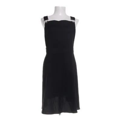 Dungaree dress (Black) from Shein Curve Polyester