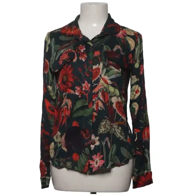 Bluse (Grün, Rot, Mehrfarbig) von Daynight Casual Viskose