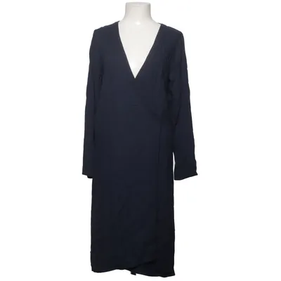 Wrap dress (Blue) from Crossley Viscose