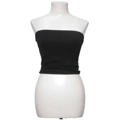 Tube top (Zwart) van Nom Elastaan, Modal