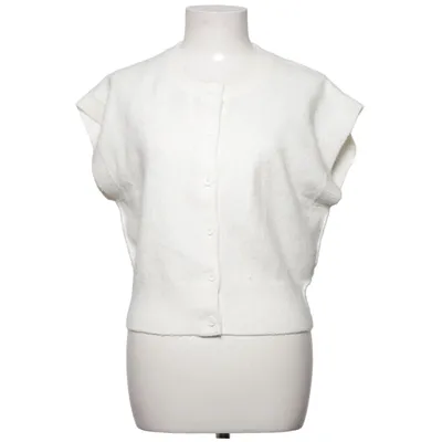Gilet (Wit) van Nelly Elastaan, Gerecycled polyester, Wol