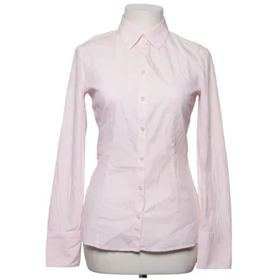 Skjorte (Pink, Hvid) fra Hugo Boss Bomuld, Elastan, Polyamid