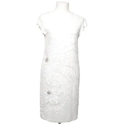 Robe (Blanc) de Patrizia Pepe Polyamide, Viscose