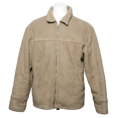 Shearlingjakke (Beige) fra Batistini Polyester