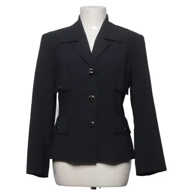 Blazer (Noir) de Claude Zana Élasthane, Polyester, Viscose