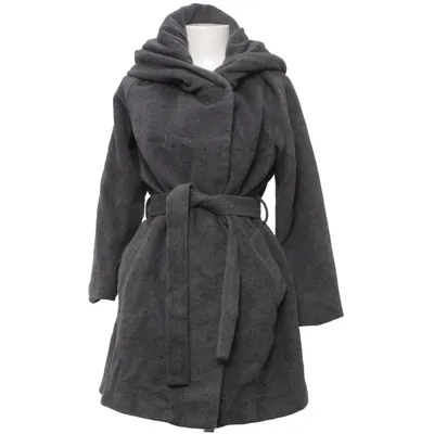 Frakke (Grå) fra Gerard Darel Acetat, Angora, Viscose, Uld