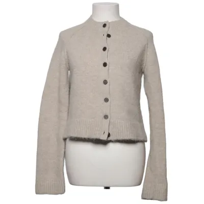 Cardigan (Beige) van Weekday Elastaan, Polyester, Wol