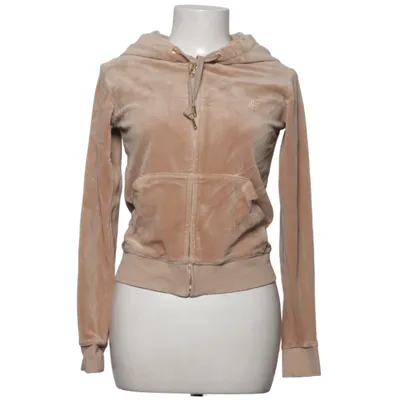 Hættetrøje (Beige) fra Juicy Couture Elastan, Polyester
