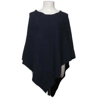 Poncho (Blå) fra Tif Tiffy Kashmir, Merinould, Polyamid, Viscose