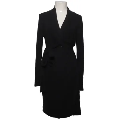 Wickelkleid (Schwarz) von Modes Stockholm Angora, Elasthan, Viskose