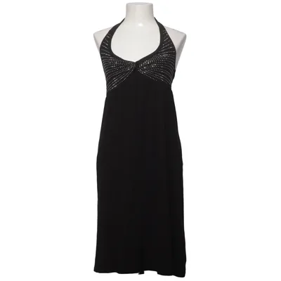 Halternek jurk (Zwart, Wit) van Blind Date Elastaan, Viscose