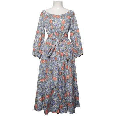 Jurk (Blauw, Oranje, Meerkleurig) van Camilla Thulin Katoen, Elastaan
