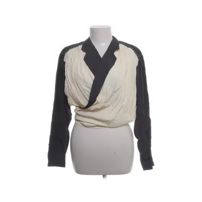 Wrap blouse (Beige) from Clasen Viscose