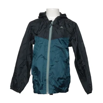 Regenjack (Zwart, Blauw) van Quechua Polyester, Polyurethaan