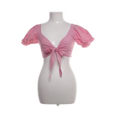Slå-om top (Pink, Hvid, Flerfarvet) fra Cottelli Collection Bomuld