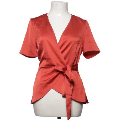 Wikkelblouse (Rood) van Soaked in Luxury Gerecycled polyester