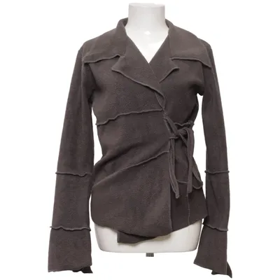 Slå om-cardigan (Grå) fra Branting Polyester
