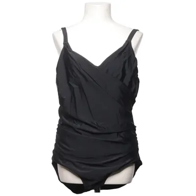 Maillot de bain une pièce (Noir) de Nor Élasthane, Polyamide, Polyester