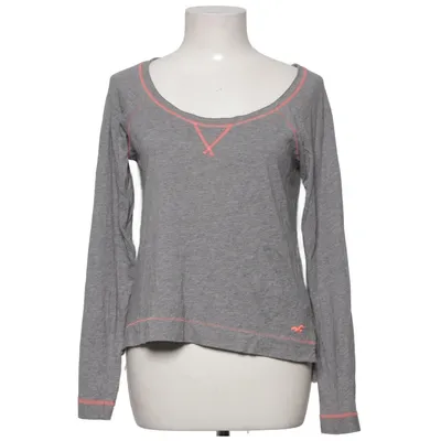 Long sleeve T-shirt (Gray) from Hollister Cotton, Modal