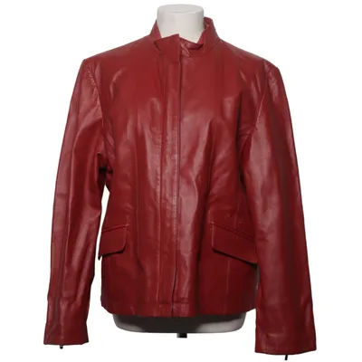 Veste en cuir (Rouge) de C&A Cuir, Polyester