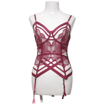 Korsett (Röd) från Private Collection by Hunkemöller Elastan, Metallfiber, Polyamid