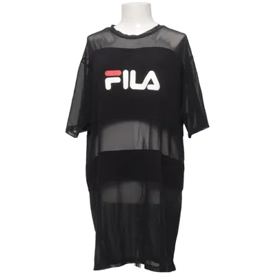 T-shirt (Zwart) van Fila Elastaan, Polyester, Viscose
