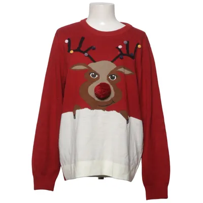 Jultröja (Röd, Vit) från MyWear Woman Akryl