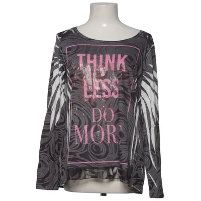 Lange mouwen shirt (Grijs, Roze) van Liberty Woman Polyester, Viscose