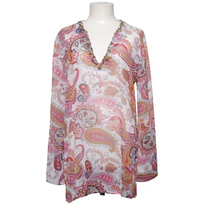 Tuniek (Wit, Meerkleurig) van Cassani Polyester