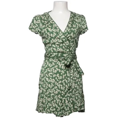 Omlottklänning (Grön, Vit, Flerfärgad) från Kimchi Blue Elastan, Polyester, Viskos