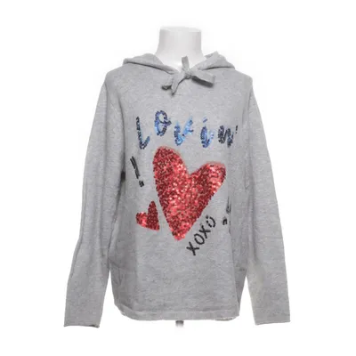 Hoodie (Gray, Red, Blue) from Cecil Acrylic, Cotton, Polyamide, Polyester