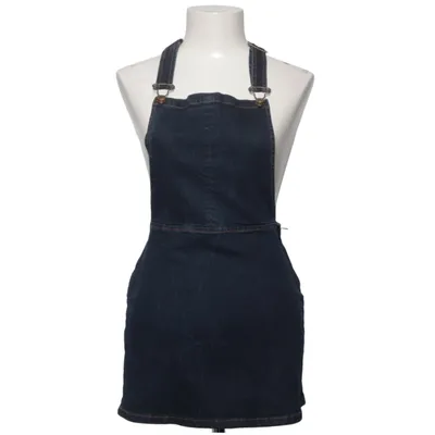 Hängselklänning (Blå) från Pull & Bear Denim Bomull, Elastan