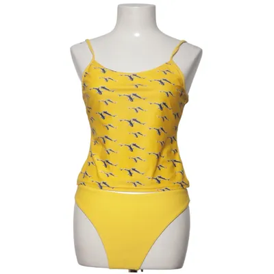 Tankini (Yellow) from Lycra Elastane, Polyester