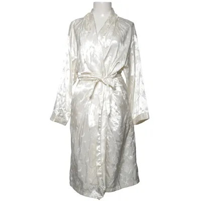 Morgenkåbe (Hvid) fra Cecilia Classics Bomuld, Polyester