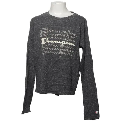 Long sleeve T-shirt (Gray) from Champion Cotton