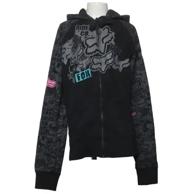 Sweat à capuche (Noir, Gris) de Fox Racing Coton, Polyester