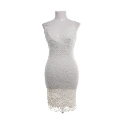 Kjole (Hvid) fra Nelly Elastan, Nylon, Polyester