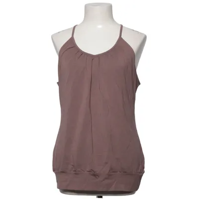 Débardeur (Marron) de Wellicious Coton, Élasthane, Lyocell