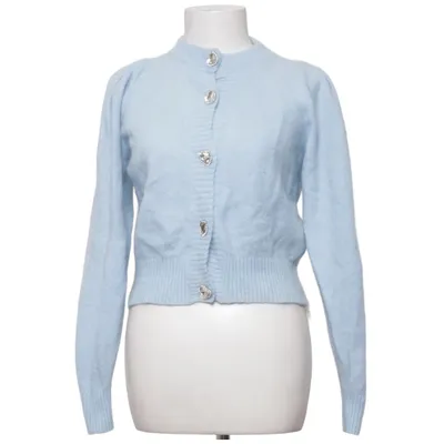 Cardigan (Blå) fra Cras Elastan, Mohair, Nylon, Uld