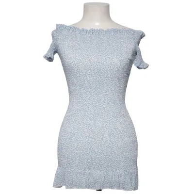 Jurk (Blauw, Wit, Meerkleurig) van Miki Polyester