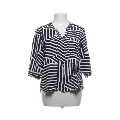 Blouse (Bleu, Blanc) de JYOTHI Viscose