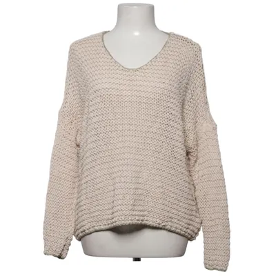 Trui (Beige) van Ane Mone Katoen, Linnen, Metallvezel