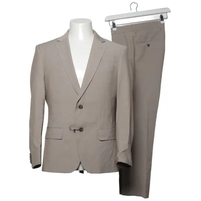 Jakkesæt (Beige) fra Boss Elastan, Polyester, Viscose, Uld